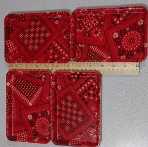 Final price!*Vintage tip trays(4)